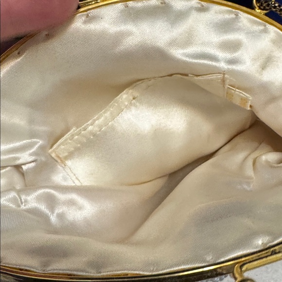 Vintage Handmade Beaded Sequin Wristlet Clutch Evening Purse – Made in Hong Kong - Picture 11 of 12